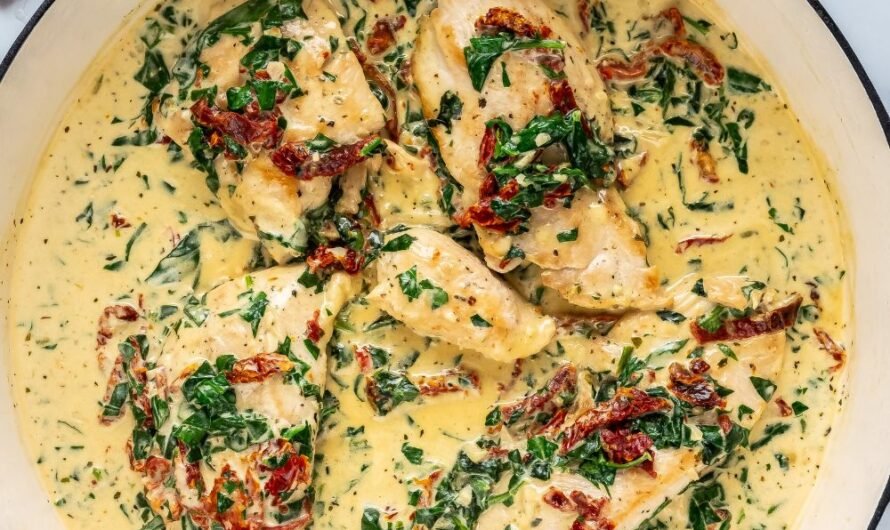 30-Minute Delicious Creamy Garlic Tuscan Chicken