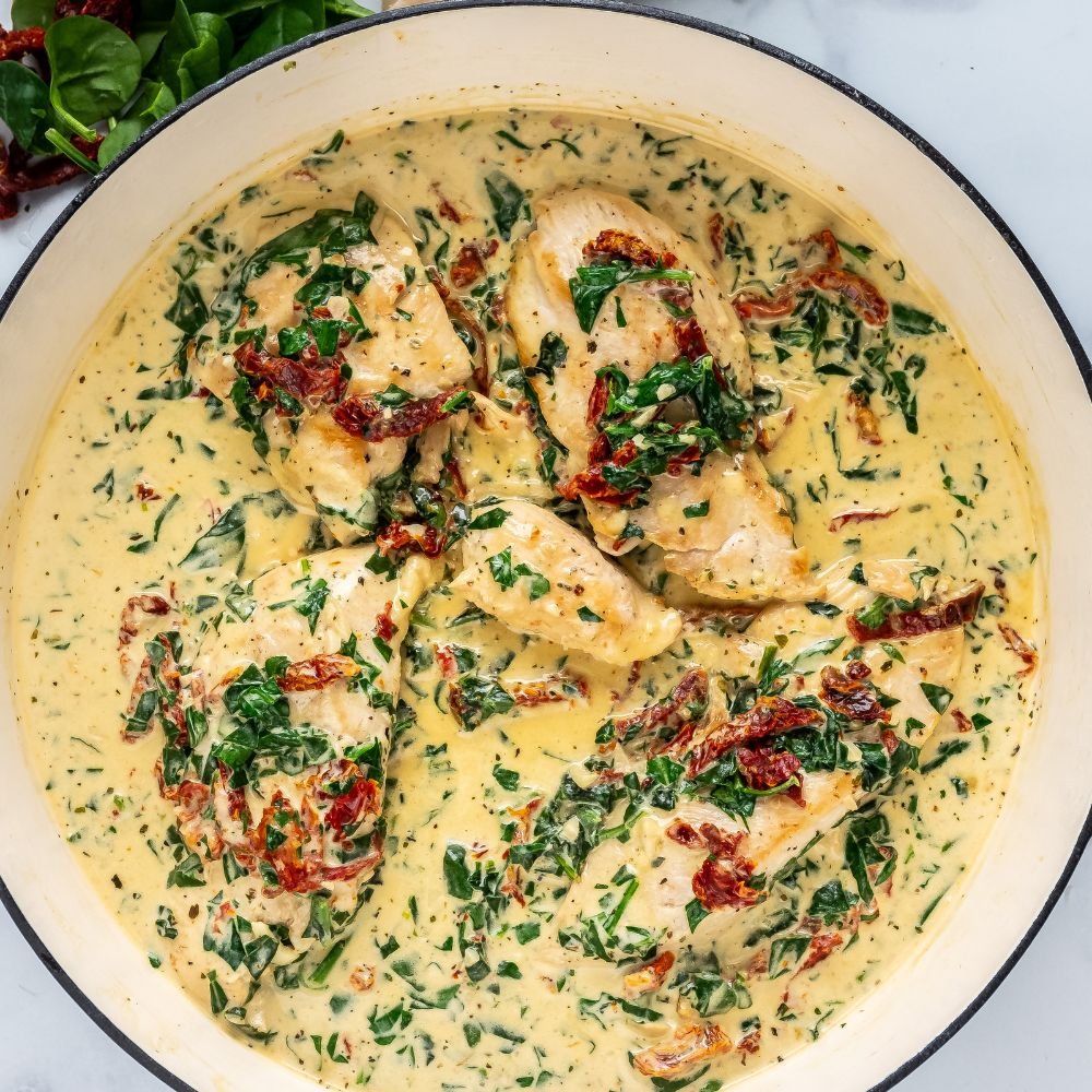 creamy garlic tuscan chicken